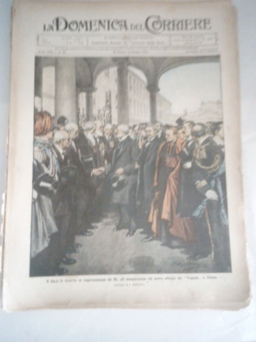 Domenica del corriere 1910 - domenica,