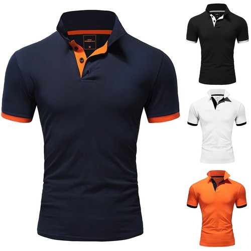Polo uomo basic colletto - , a