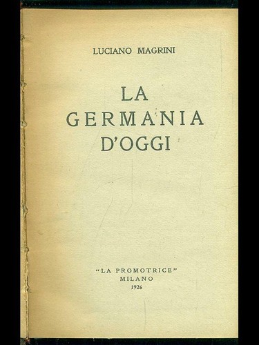 Germania oggi libri - la,