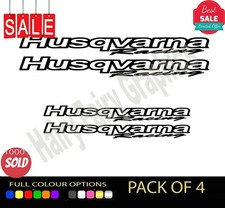 4x Adesivi Decalcomania Vinile