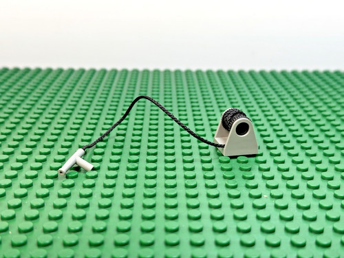 Lego old gray string reel - reel, x