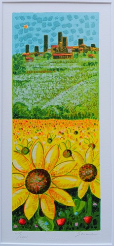 Mimmo sciarrano serigrafia - sciarrano,