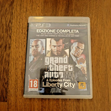 GTA GRAND THEFT AUTO 4 EDIZIONE COMPLETA + EPISODES FROM LIBERTY CITY PS3 ?