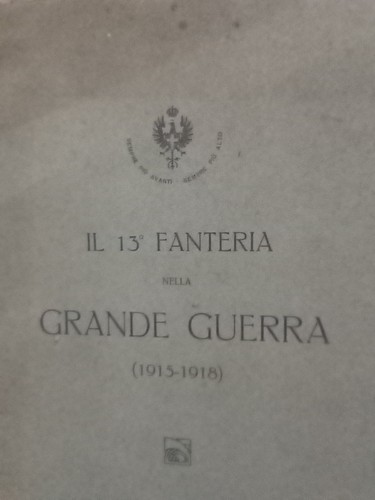 Libro 1922 fanteria - 1922, il