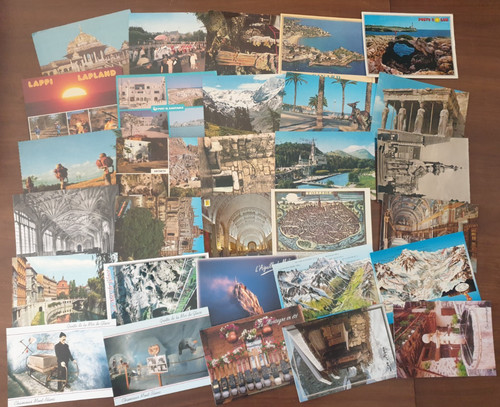 Lotto cartoline estere - 30,