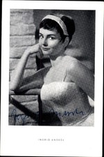 Cartolina attrice Ingrid