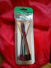 Adattatore universale per autoradio con cavo, presa DIN ISO, per altoparlante. 