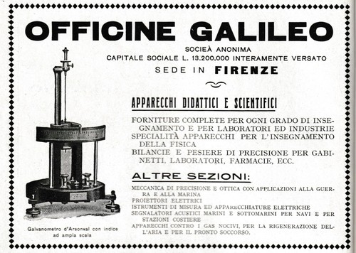 Pubblicita 1927 officine - pubblicita',