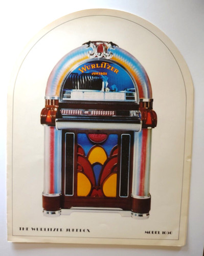 Wurlitzer 1050 jukebox - 1050, flyer
