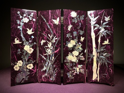 Chinese lacquer mother - chinese,