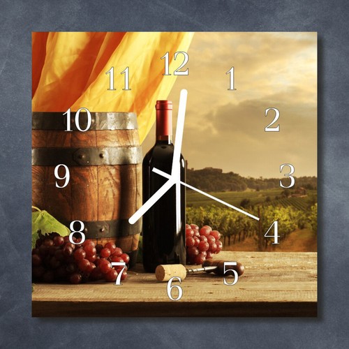 30x30 orologio vetro - cm,