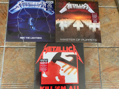 Metallica vinyl lp bundle - x,