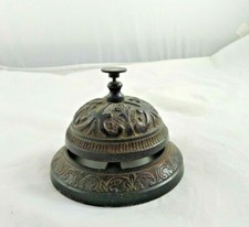 ANTICO CAMPANELLO DA TAVOLO BANCONE BANCO NEGOZIO RISTORANTE ALBERGO BAR ARREDO