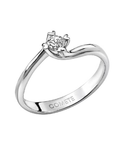 Anello solitario donna comete - anello,