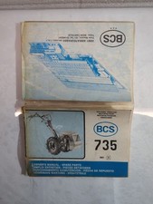 Trattore da giardino BCS 735