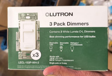 Lutron LECL-153P-WH-3