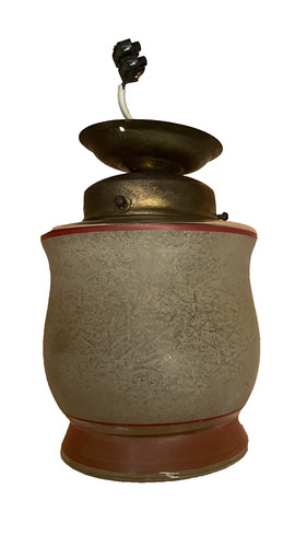 30er anni lampada ottone - 30er,