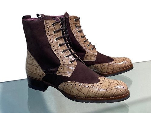 Stivaletti donna bicolore - , in