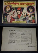 **L'UOMO MASCHERATO** ED. NERBINI (COLL.ALBI GRANDI AVVENTURE N.1 )  ORIGINALE 