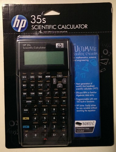Hewlett packard 35s rpn - packard,