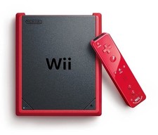 NINTENDO WII MINI ROSSA E NERA