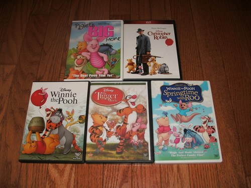 Winnie the pooh - set, dvds