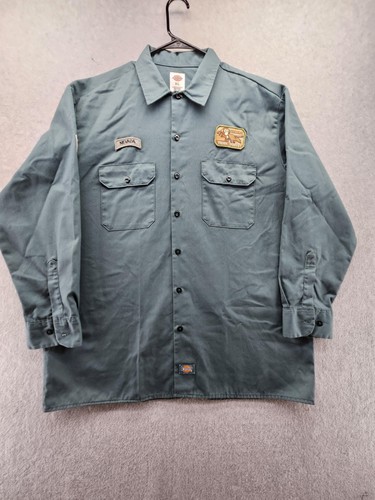 Dickies camicia uomo verde - dickies,