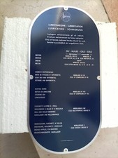 LANCIA  AURELIA B24 e B20-FLAMINIA CONVERTIBILE e G.T. TOURING-altre: TABELLA