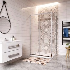 185 cm Box Doccia Angolare