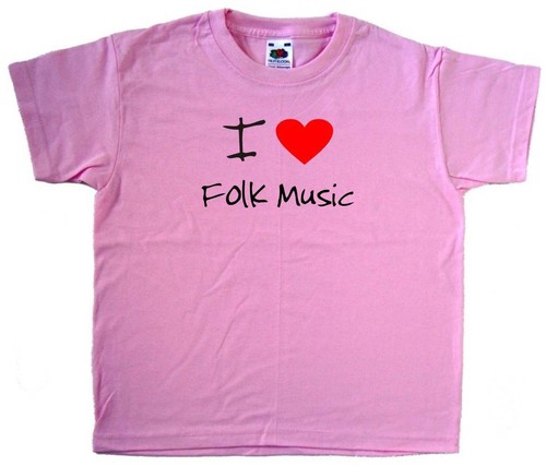 Shirt bambino rosa love - t-shirt,