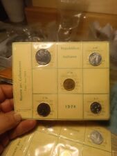 Repubblica Italiana - ITALIA DIVISIONALE 1974 5 Monete Fdc Set Lire collezione