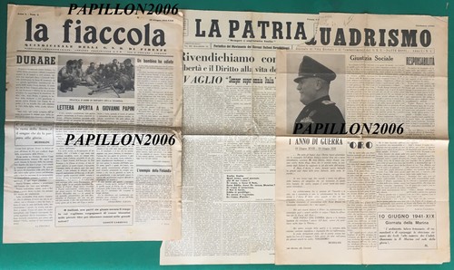 Giornali firenze fiaccola - 3, la