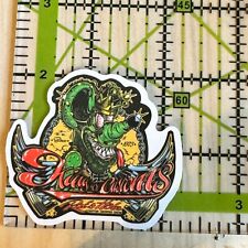 Adesivo decalcomania vinile Rat Fink - Rat's Hole King of Customs Big Daddy Bomb Racing
