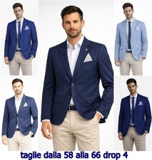 Giacca blazer uomo 60 62 drop