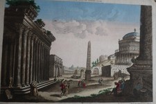 ROME : Vue d'optique 18e 