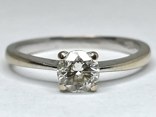 Anello vintage oro bianco - anello,