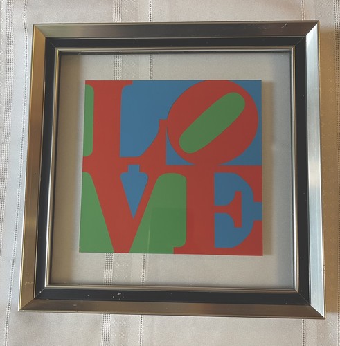 Serigrafia love dell artista - serigrafia,