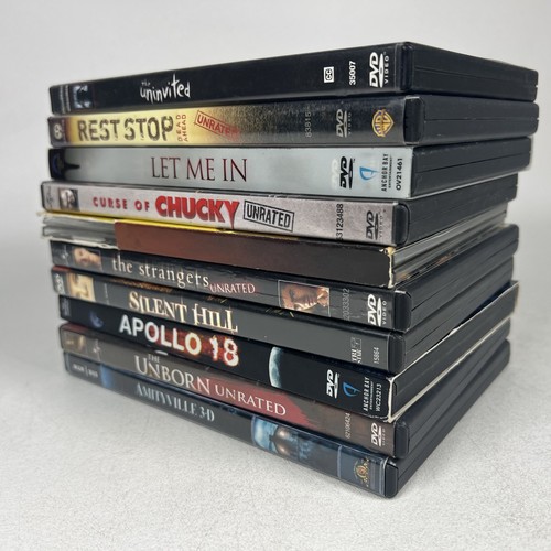 Horror movie dvd mixed lot - movie, of
