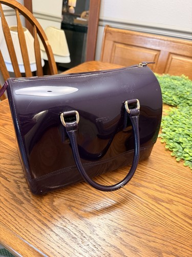 Furla purple pvc candy bag - candy,