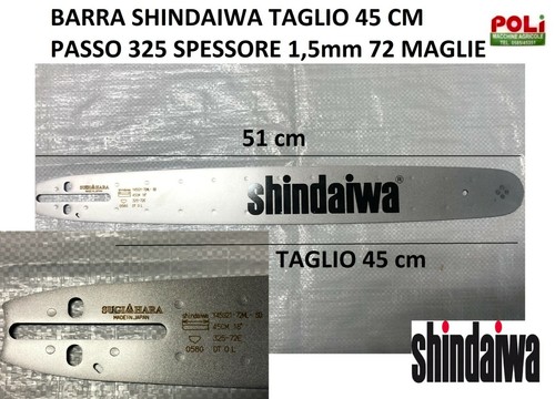 Shindaiwa barra ricambio - shindaiwa,