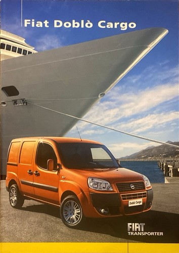 Fiat doblo brochure depliant - fiat,