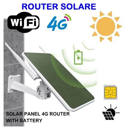 Router solare con - solare, 4g