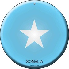 Somalia Novelty Round Circular