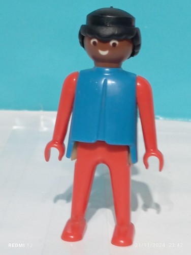 Playmobil figura pirata - pirata, nera