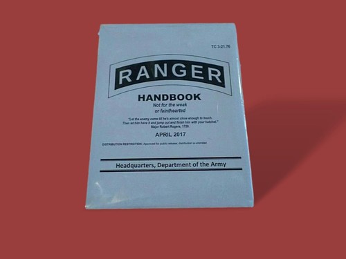 Army ranger handbook - u.s,