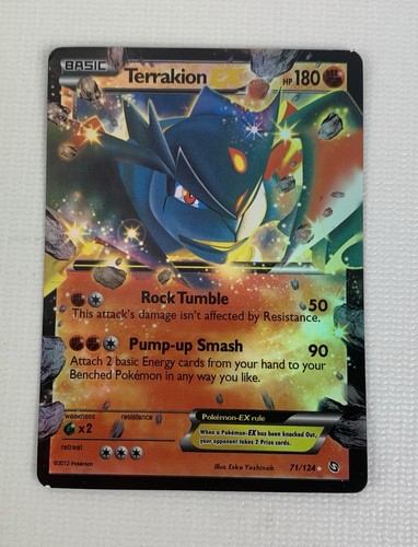 Pokémon terrakion 124 - terrakion, ex