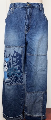 Jeans skater graffiti grafica