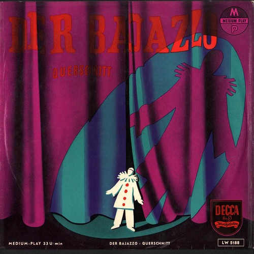 Leoncavallo pagliacci hlts - pagliacci,