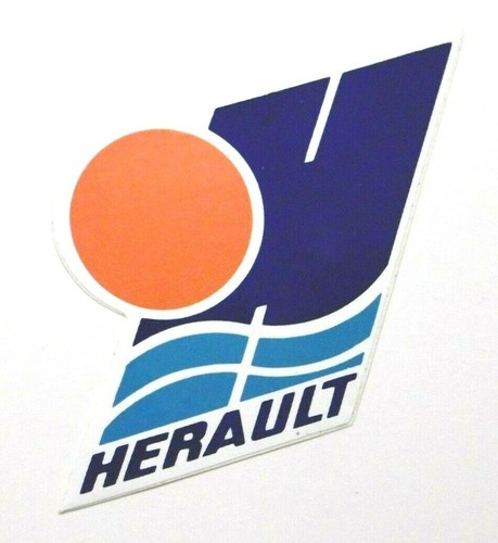 Adesivo souvenir herault - adesivo,