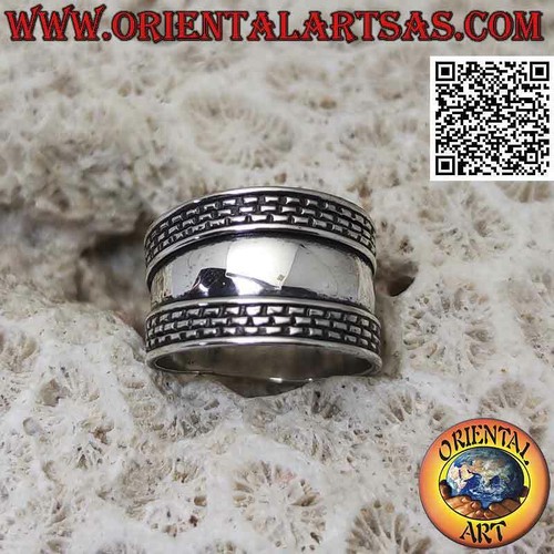 Anello argento 925 - in, fascia